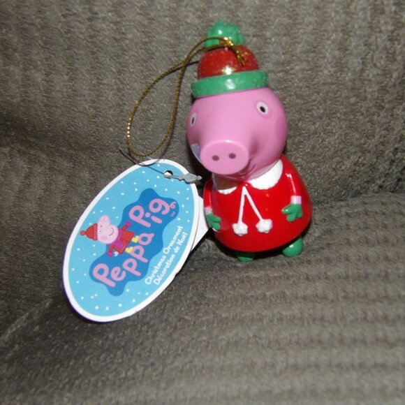 PEPPA PIG Ice Skating Christmas Tree 4" ORNAMENT Kurt Adler Decoration - Picture 4 of 6